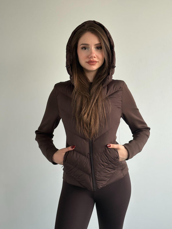 جاكيت Range Vibe بقبعة (هودي)