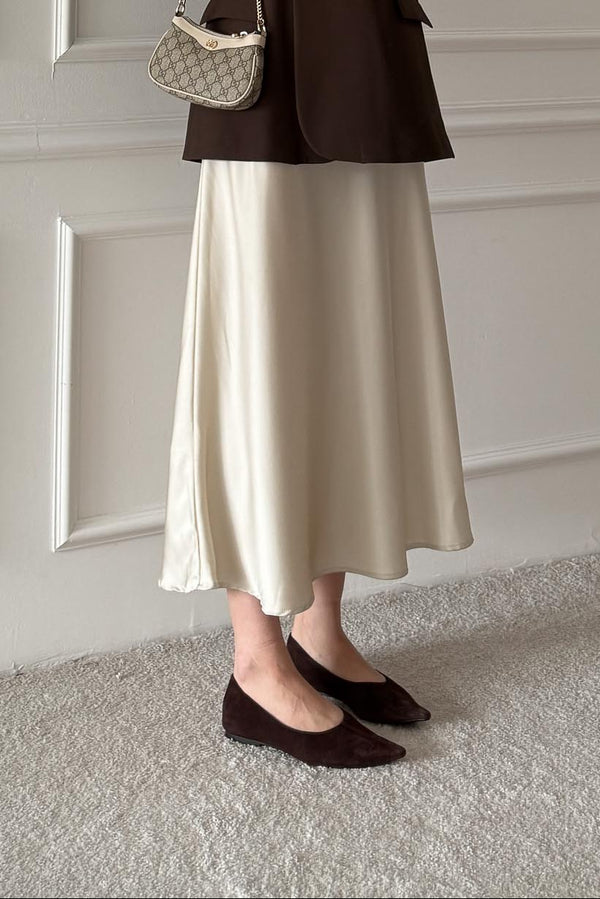 تنورة ستان خميل