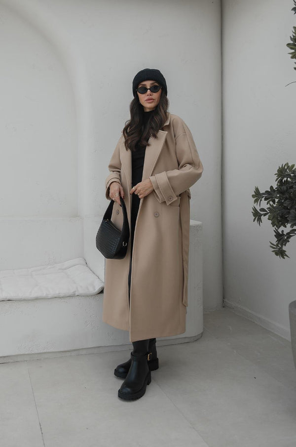 معطف Aurélia – جوخ ناعم أوفر سايز