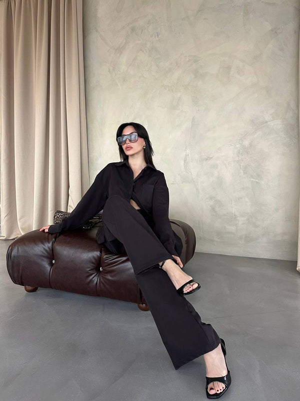 طقم قميص وبنطلون