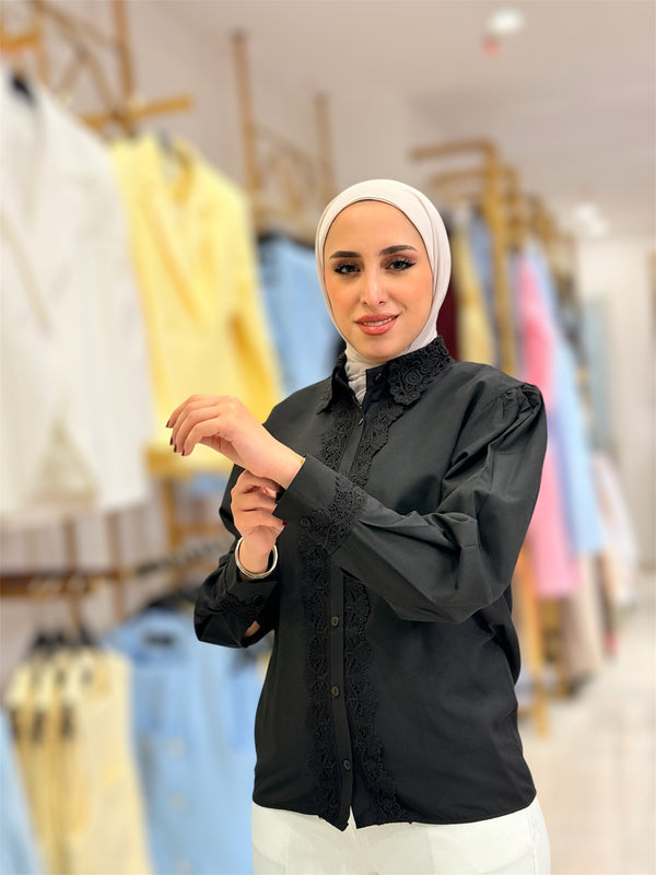 قميص دانتيل