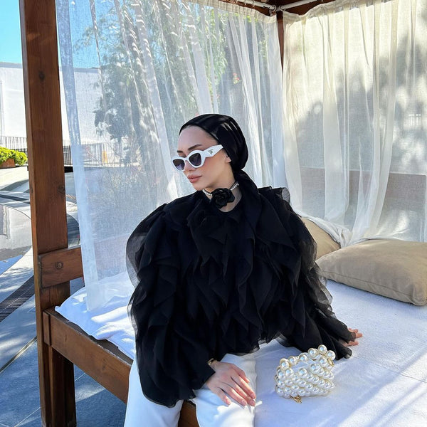 بلوزة الترند - Sateen style