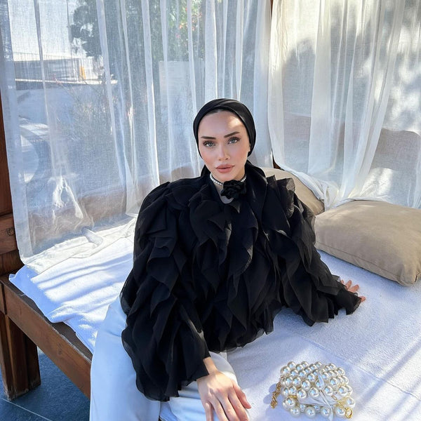 بلوزة الترند - Sateen style