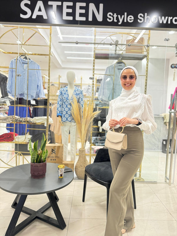 بلوز ستان - Sateen style