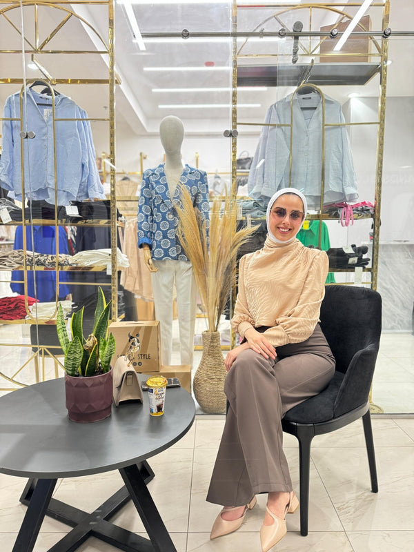 بلوز ستان - Sateen style