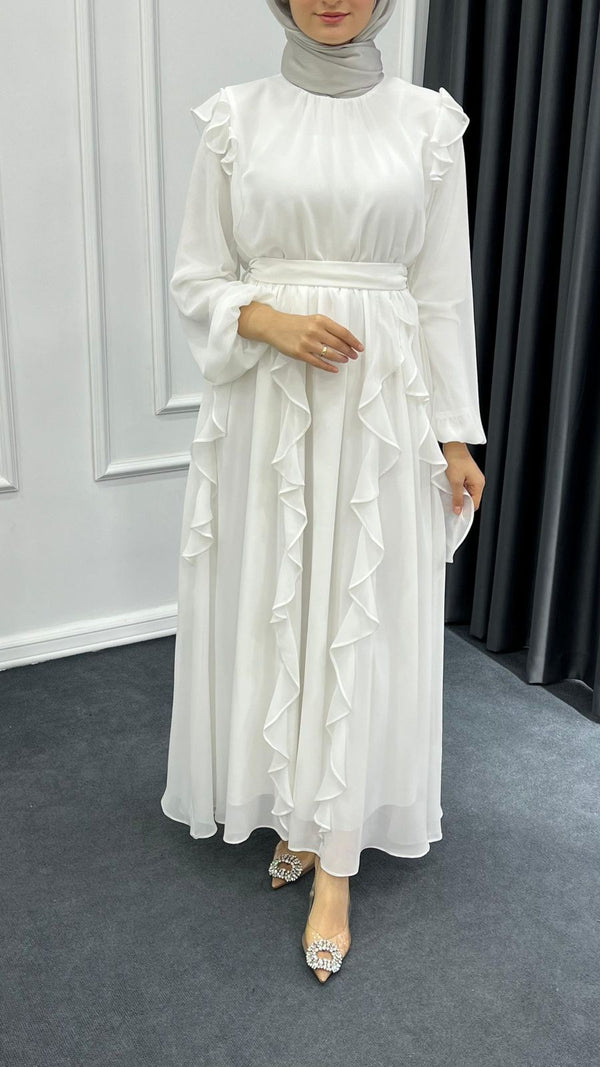 فستان شيفون بعدة الوان - Sateen style