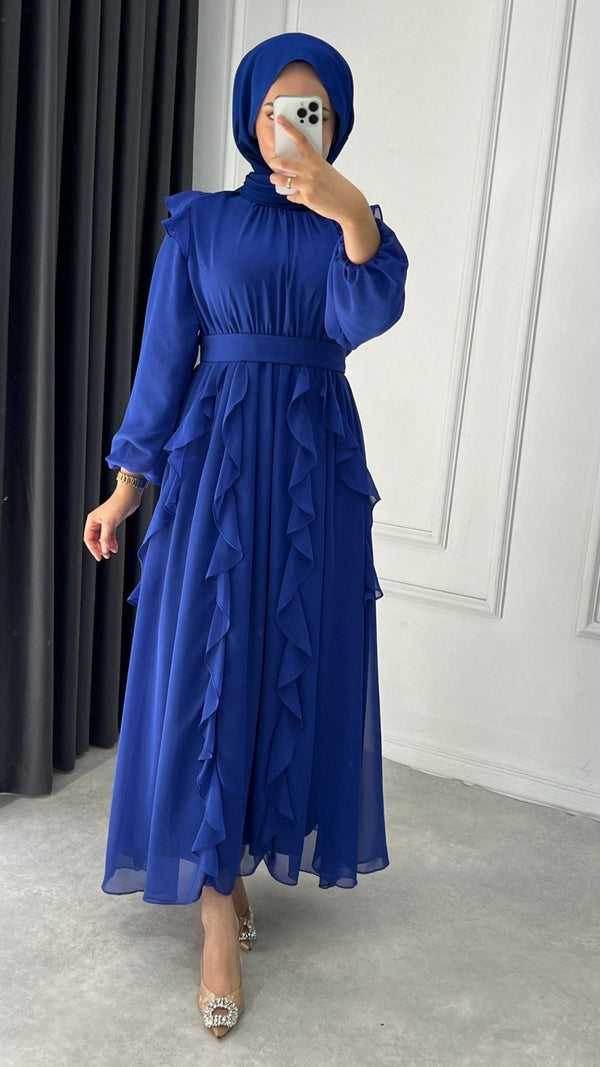 فستان شيفون بعدة الوان - Sateen style