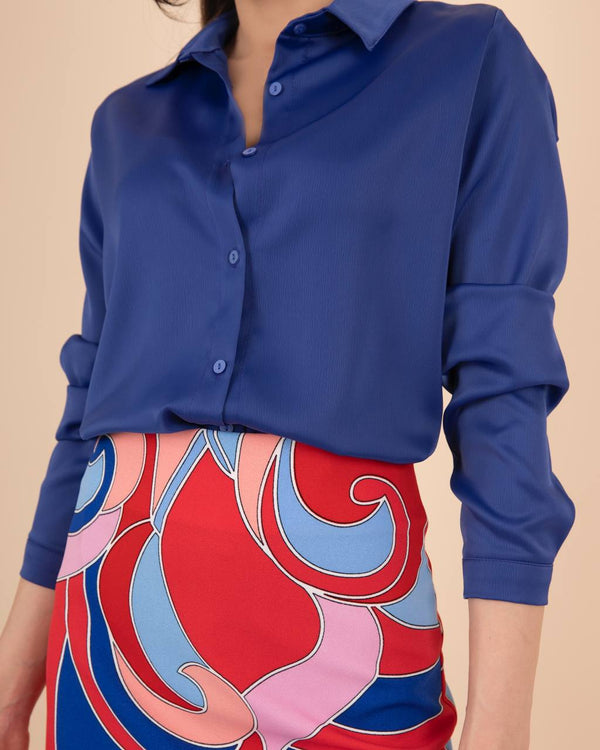 قميص ستان خميل ستاندر - Sateen style