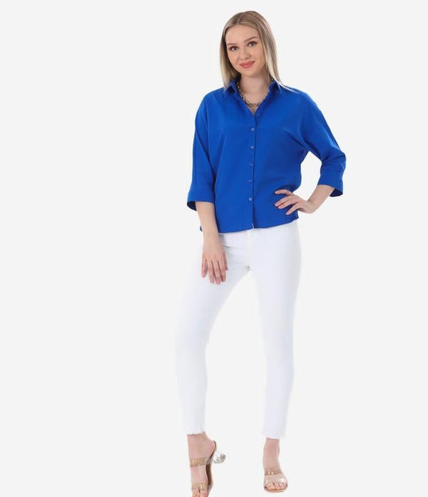 قميص ثُلثين - Sateen style