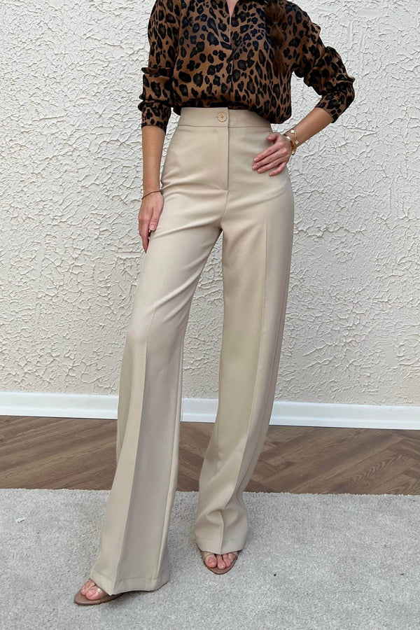 Palazzo بنطلون ستريت - Sateen style