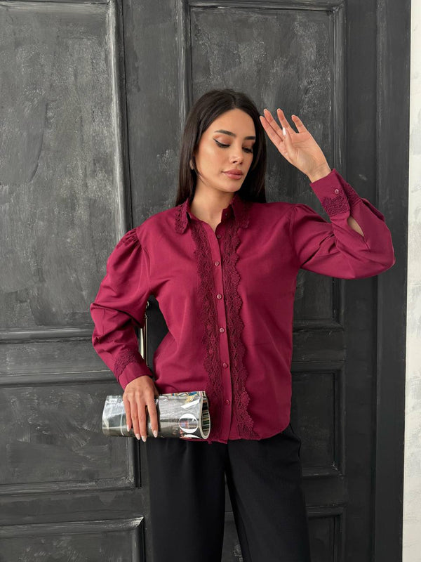 قميص دانتيل