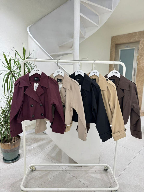 ترانشكوت قصير ترندي