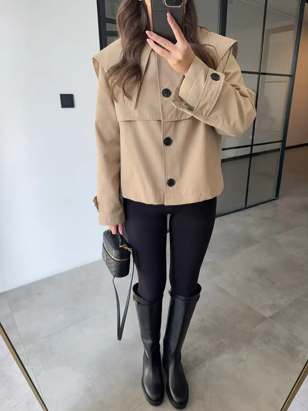 ترانشكوت قصير ترندي