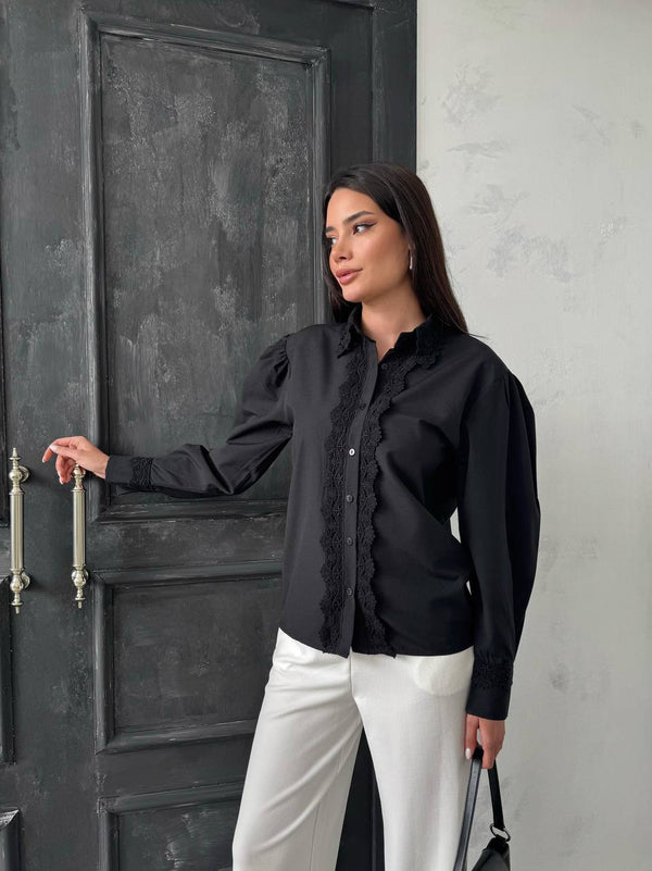 قميص دانتيل