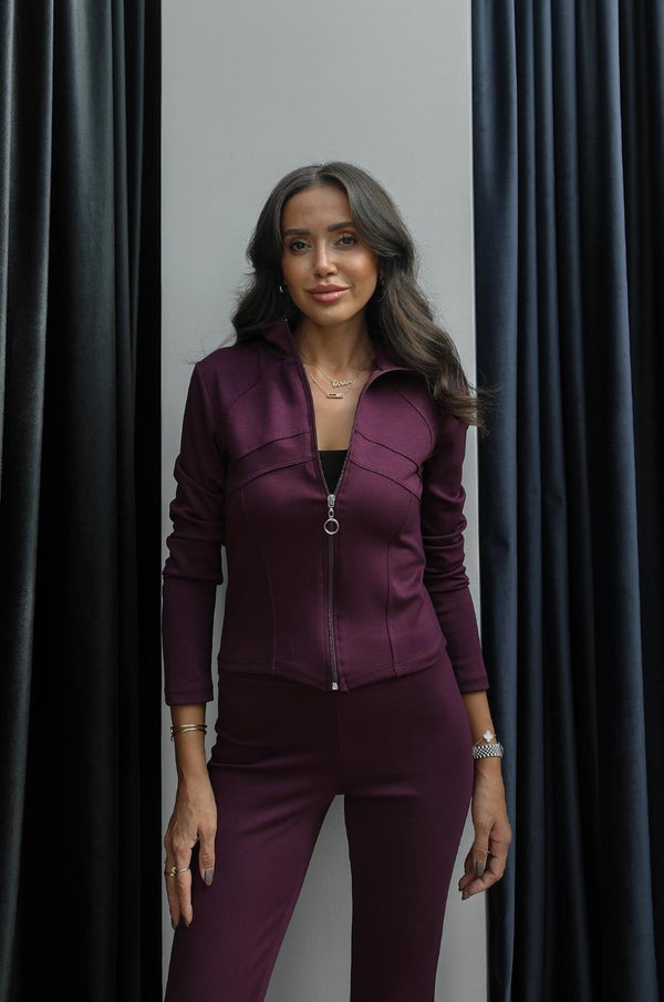 طقم سبور جاكيت بسحّاب وتايت اسبانيول