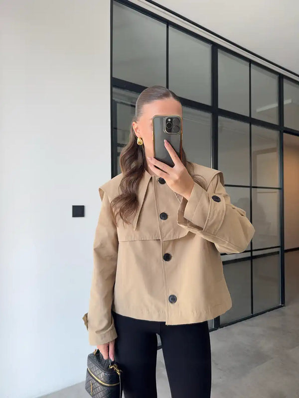 ترانشكوت قصير ترندي