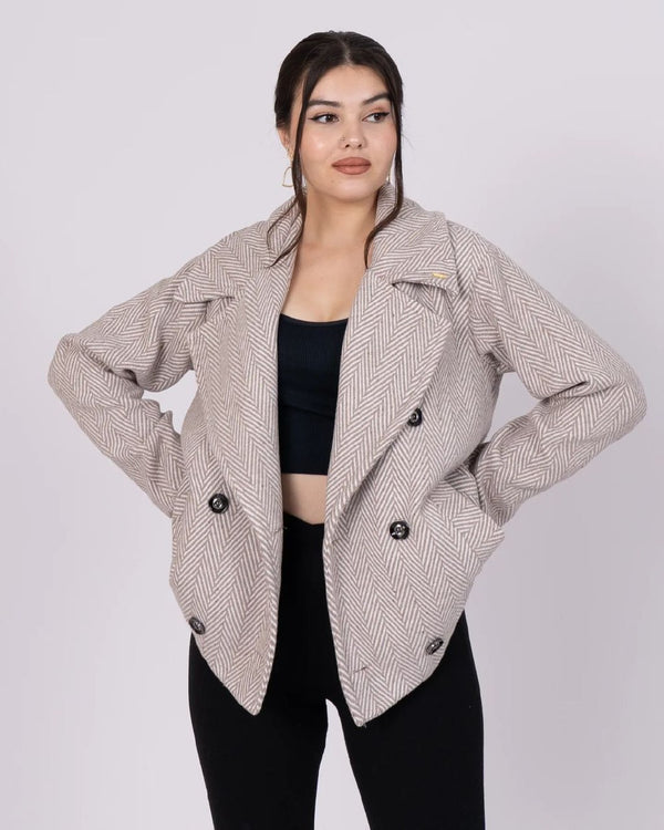 جكيت جوخ قصير ٦ ازرار