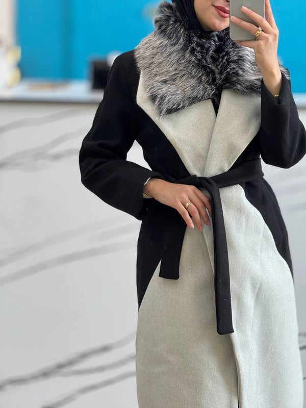 جكيت جوخ مع قبه فرو