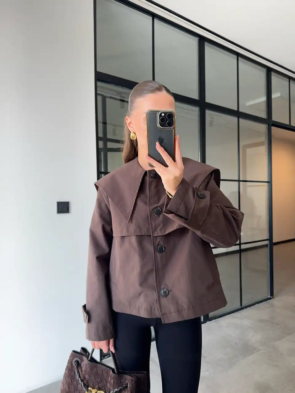 ترانشكوت قصير ترندي