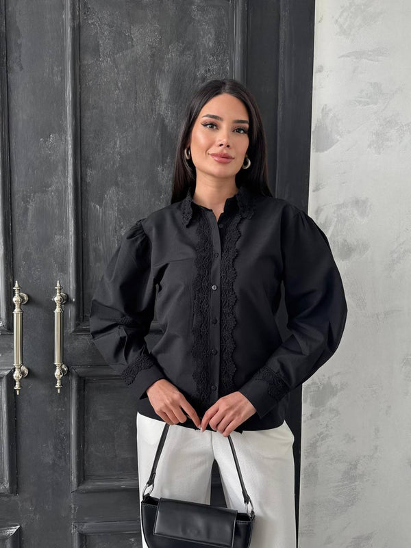 قميص دانتيل