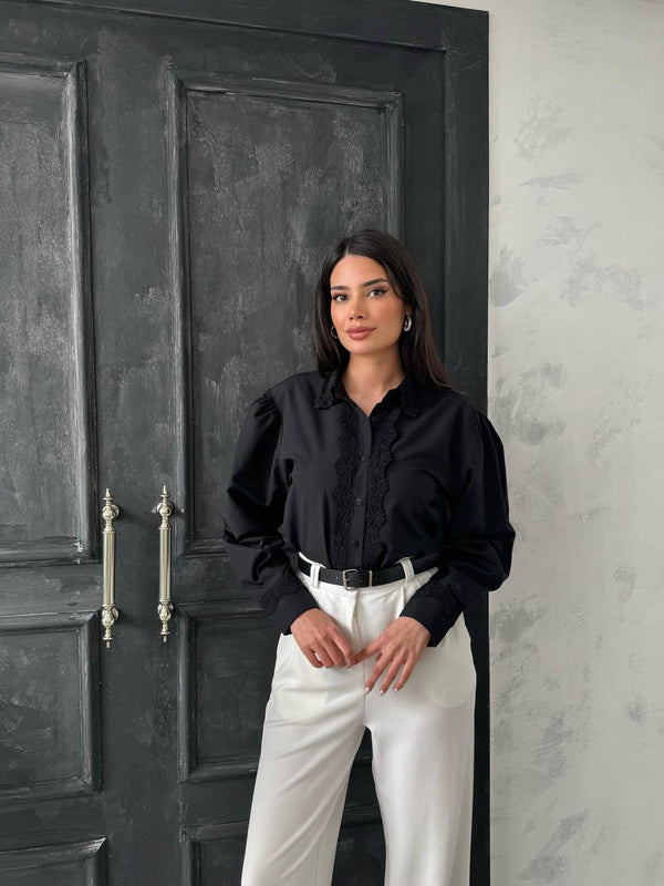 قميص دانتيل