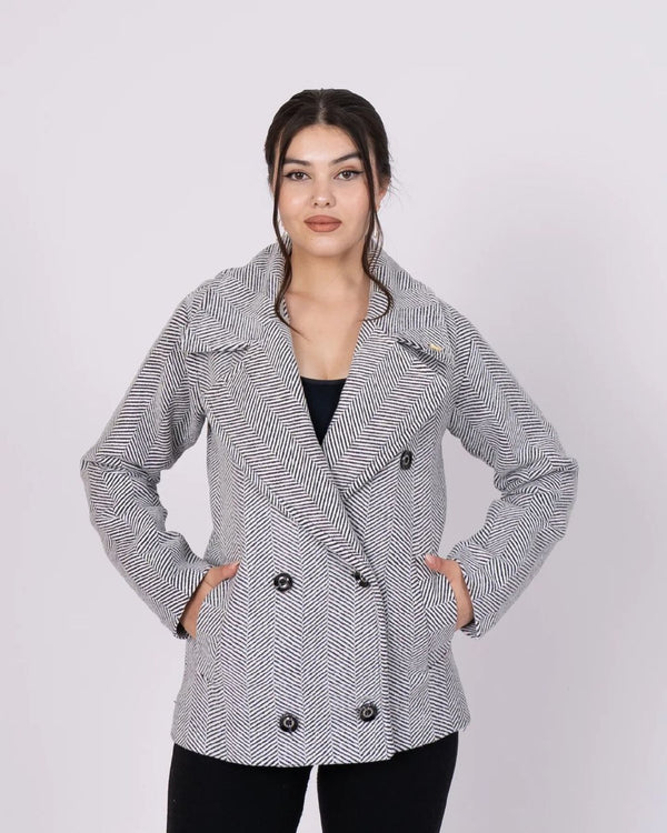 جكيت جوخ قصير ٦ ازرار