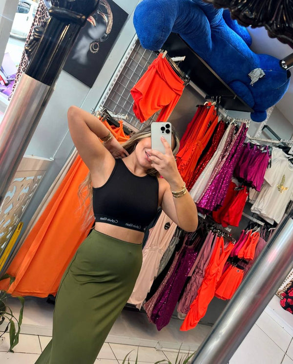 تنورة رسمي - Sateen style