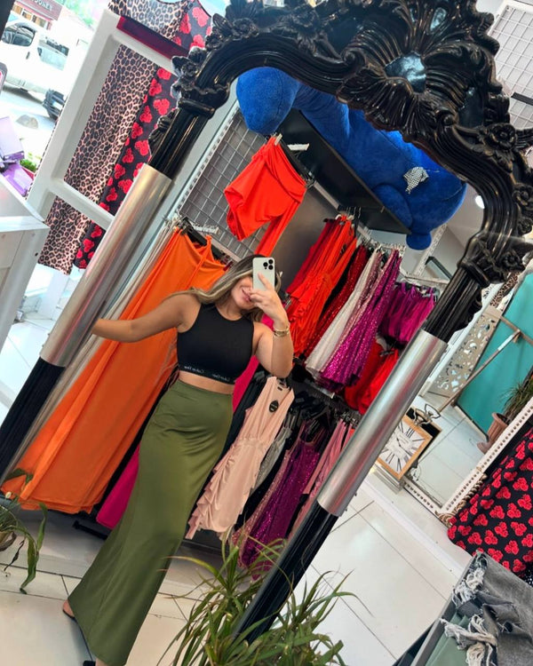 تنورة رسمي - Sateen style