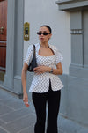 بلوزة Polka chic