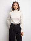 Classic High Neck Knit Sweater