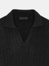 Cable Knit Collar Sweater