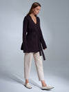 Belted Wool Cardigan