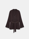 Belted Wool Cardigan