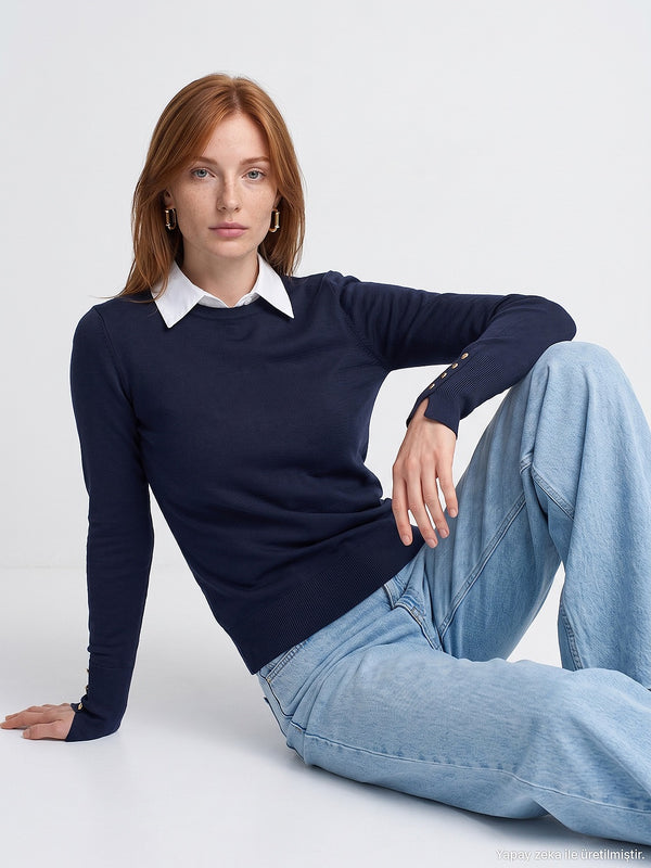 Classic Crew Neck Sweater