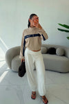 CONTRAST STRIPE JACKET