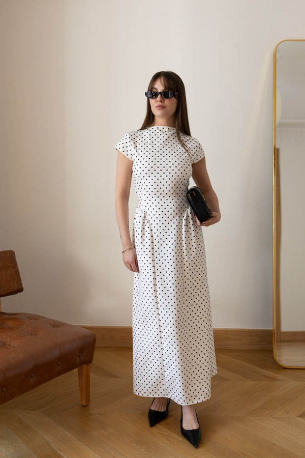 فستان  Polka Chic