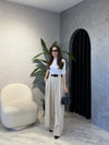 بنطلون Classic Pleated Elegance