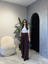 بنطلون Classic Pleated Elegance