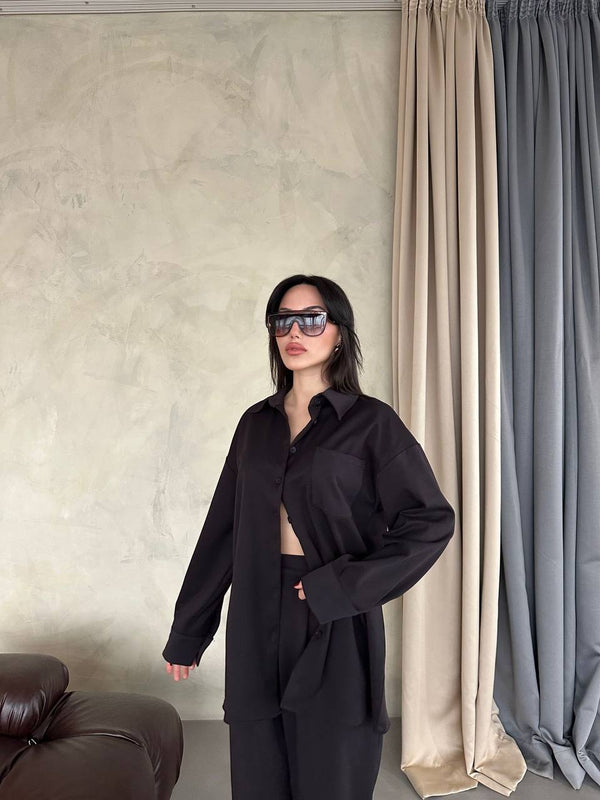 طقم قميص وبنطلون