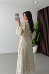 Dantel maxi dress