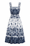 Floral tie - Detail Dress