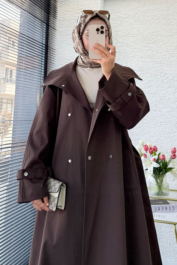 CLASSIC LONG TRENCHCOAT