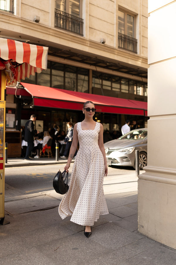 فستان Polka dot Grace
