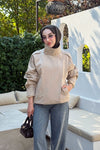 HIGH- COLLAR BOMBER JACKET