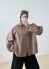 High Neck Long Rain Jacket