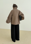 High Neck Long Rain Jacket