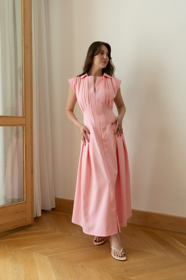 Polo style dress