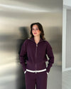 Contrast Trim Knit Set