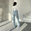 High Waist Wide Leg Jeans