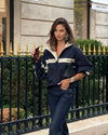 CONTRAST STRIPE JACKET